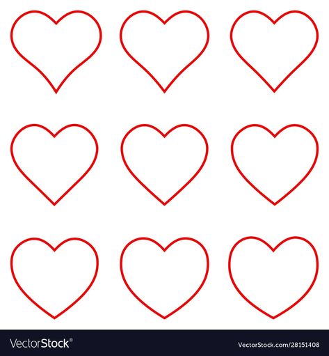 It Ends With Us Heart, Heart Shape Illustration, Herz Tattoo Klein, Red Heart Tattoo, Hart Tattoo, Heart Outline Tattoo, Love Heart Symbol, Little Heart Tattoos, Love Heart Tattoo
