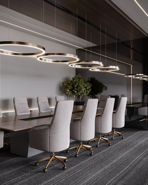 Office Lounge Design Small Spaces, Small Conference Room Design Luxury, Luxury Meeting Room Design Office, Meeting Room Design Office Modern Luxury, Meeting Area Design, Director Room Design Offices, Boss Office Room Design, Board Room Design Corporate, Luxury Office Reception Design