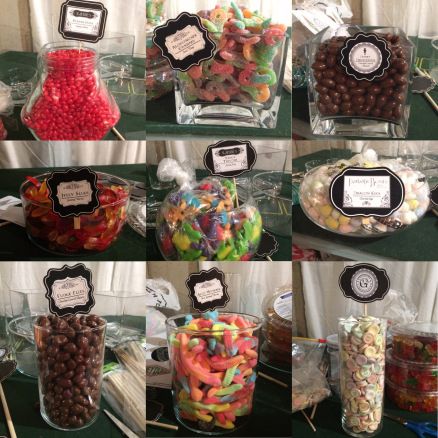 Some close up shots of our candy jars getting ready to be displayed for Our Honeydukes Candy Bar - Harry Potter Wedding DIY Candy Bar Party Favours Harry Potter Themed Candy Bar, Harry Potter Honey Dukes Candy Bar, Harry Potter Candy Bar Ideas, Harry Potter Candy Ideas, Honey Dukes Candy Bar, Honey Dukes Candy, Harry Potter Graduation, Hp Wedding, Honeydukes Candy