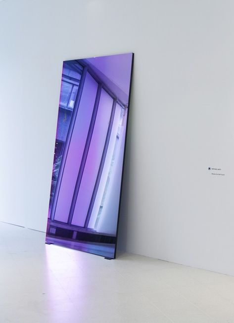 Raphael Hefti Subtraction as Addition' RCA No one Foldable Mirror, Tinted Mirror, Colored Mirror, Décor Boho, Mirror Designs, Purple Rain, Design Case, My New Room, Pantone Color