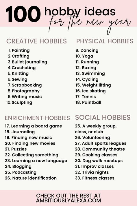 Hobby Ideas For Women, Hobbies For Adults, Women Inspiration, New Things To Try, Finding A Hobby, Hobby Ideas, Hobbies For Women, Hobbies To Try, Things To Do At Home