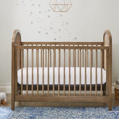 Kolcraft Elston 3-in-1 Convertible Crib | Wayfair Baby Crib Designs, Brown Crib, Wooden Cribs, Wood Crib, Best Crib, Boys Crib, Portable Crib, Crib Toddler Bed, Kids Products