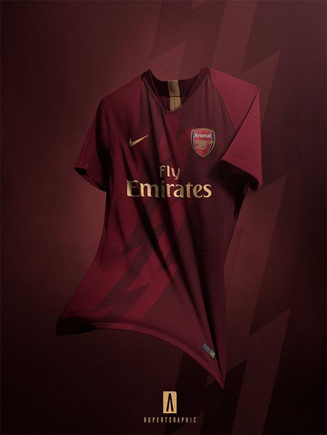 Are These Fan-made Football Concept Kit Designs Better than the Real Strips? Soccer Uniforms Design, Sports Uniform Design, Arsenal Jersey, Milan Football, Football Shirt Designs, Sports Tshirt Designs, Sport Shirt Design, Sports Jersey Design, Arsenal Football