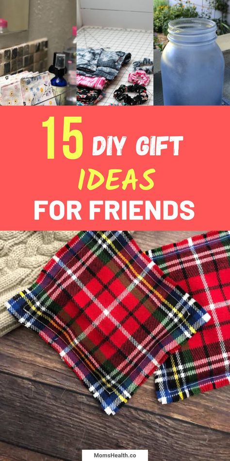 Gift Ideas To Make For Friends, Diy Gift For Girlfriend Creative, Diy Gift For A Friend, Handmade Friend Gifts, Craft For Friendship Day, Creative Friend Gifts, Meaningful Handmade Gifts, Gift For Artist Friend, Things To Make For Friends Diy Gifts