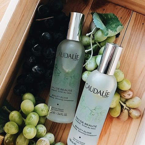 Caudalie Beauty Elixir, Affordable Beauty Products, Beauty Elixir, Skincare Routines, Hair System, Pop Corn, French Beauty, Rose Essential Oil, Beauty Kit