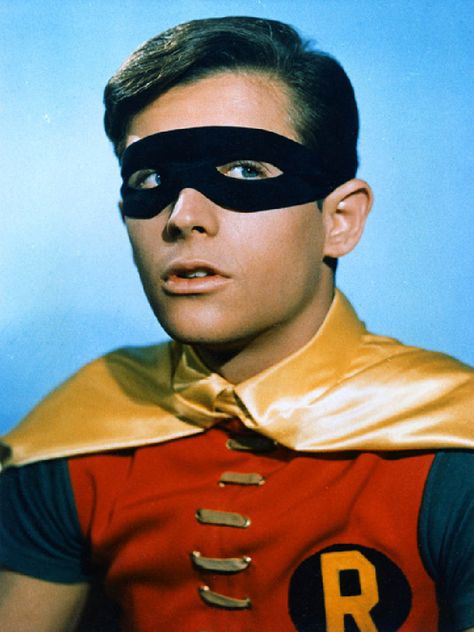 Burt Ward as 'Robin' in Batman (1966-68, ABC) Tumblr, James Gordon, Batman Tv Show, Burt Ward, Batman 1966, Batman Tv Series, The Bat Man, Adam West, Batman And Robin