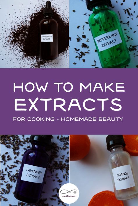Diy Extracts, Diy Mixes, Helpful Hacks, Lavender Extract, Diy Body Scrub, Herbal Recipes, Homemade Cooking, Cooking Homemade, Homemade Beauty