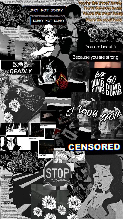 Black Newspaper Aesthetic, Censored Aesthetic, Wallpaper Newspaper, Creation Aesthetic, Black Newspaper, Newspaper Aesthetic, Aesthetic Wallpaper Black, Black Roses Wallpaper, Phone Quotes