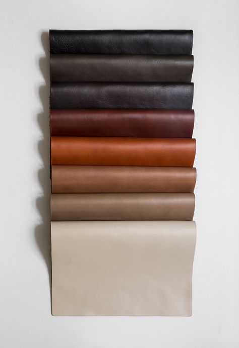 Leather Samples Texture, Leather Mood Board, Leather Fabric Swatch, Leather Fabric Texture, Leather Color Palette, Leather Photography, Leather Swatches, Leather Aesthetic, Leather Interior Design