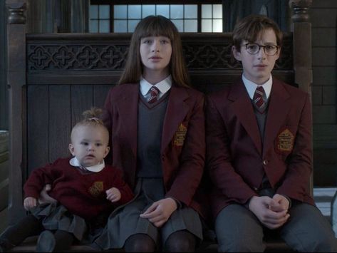 The Baudelaires, Presley Smith, Baudelaire Children, A Series Of Unfortunate Events Netflix, Event Quotes, Netflix Tv Shows, Lemony Snicket, Unfortunate Events, A Series Of Unfortunate Events