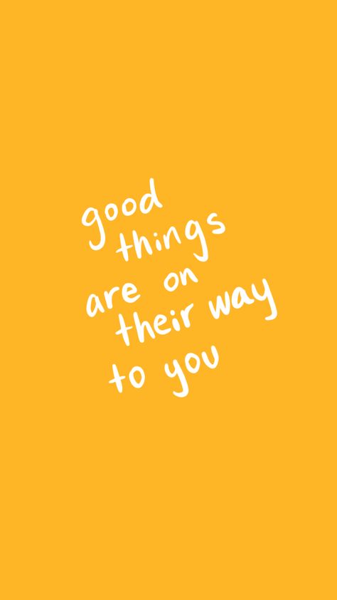 Good Things Are On Their Way To You, Yellow Quotes Aesthetic Positive, Happy Thoughts Wallpaper, Yellow Quotes Aesthetic, Happy Words Inspiration Good Vibes, Happy Words Aesthetic, Colorful Motivational Quotes, Yellow Summer Aesthetic, Have A Good Day Quotes