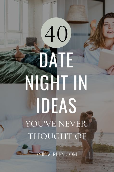 40 Creative & Romantic Date Night Ideas | 40 Date night in ideas you've never thought of that will create unique dates for you & your boyfriend. romantic for him | romantic fun date nights | stay at home dates | stay in date night ideas | couples romantic evening | romantic decor at home | date night ideas at home romantic | diy creative | cheap dates | free date nights | last minute date night ideas | quarantine date ideas | lockdown date ideas | quarantine date nights | Relationships & Dating Romantic Night At Home For Him, Stay At Home Dates, Unique Dates, Date Night In Ideas, Date Night Ideas At Home Romantic, Night In Ideas, Cheap Dates, Surprise Date, Creative Date Night Ideas