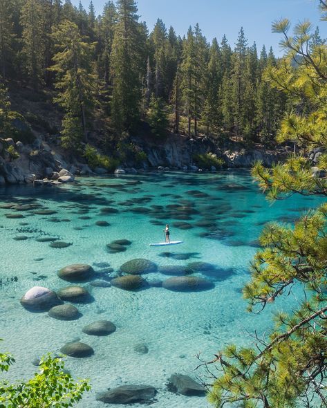 Lake Tahoe was a dream come true 🩵 After a long, 16 hour drive from Vancouver, Lake Tahoe felt like an absolute paradise! I still can’t believe how calm and crystal clear the water stayed all morning. We showed up early enough in the day that we had Secret Cove all to ourselves, and I’ll never forget crossing paddle boarding on Lake Tahoe off my bucket list 🌞 • • • #tahoe #laketahoe #allaboutadventures #usatravel #california #visitcalifornia #californiaroadtrip #adventureculture #awakethesou... Vancouver, My Bucket List, A Dream Come True, Lake Tahoe, Paddle Boarding, Dream Come True, Never Forget, Crystal Clear, A Dream