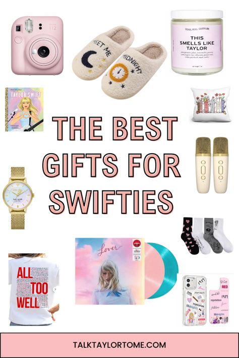 Concert Essentials, Babysitting Hacks, Taylor Swift Gifts, Taylor Swift Merchandise, Taylor Swift Birthday, Themed Gift Baskets, Diy Gift Baskets, Unique Diy Gifts, Taylor Swift Fan
