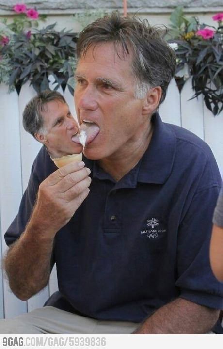 Mitt Romney with a cone Funny Photos, Funny Moments, Funny Images, Funny Pictures, Ben Stiller, Funny Photoshop, Photoshop Pics, I Scream, Photoshop Effects