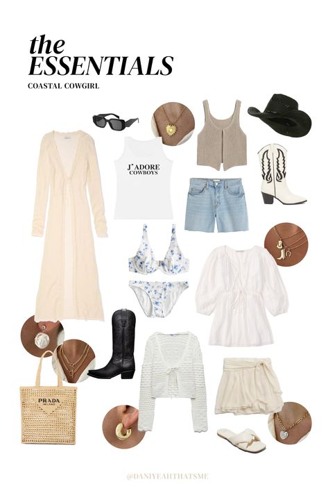 all links can be found on my "the edits" pinterest board | outfit inspo | the essentials | fashion inspo | coastal cowgrl essentials | summer outfit inspo | summer fashion | summer outfit ideas | capsuel wardrobe | casual fashion | coastal cowgirl outfit inspo | coastal cowgirl aesthetic | beach outfit inspo | follow for more fashion inspo!! This post may contain affiliate links. I may earn a small commission for any purchases made through these Plus Size Coastal Cowgirl, Coastal Cowgirl Outfit Plus Size, Coastal Cowgirl Outfit Ideas, Coastal Cowgirl Aesthetic Outfits Summer, Cowgirl Capsule Wardrobe, Coastal Cowgirl Capsule Wardrobe, Coastal Cowgirl Aesthetic Outfits, Costal Cowgirl Outfits, Beach Cowgirl Aesthetic