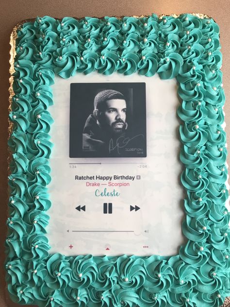 Drake Ratchet Birthday cake Ratchet Birthday Cake, Ratchet Happy Birthday Cake, Rapper Birthday Cake, Ratchet Happy Birthday, Drake Happy Birthday, Drake Birthday Cake, Drake Birthday, Drake Birthday Party, Champagne Mami