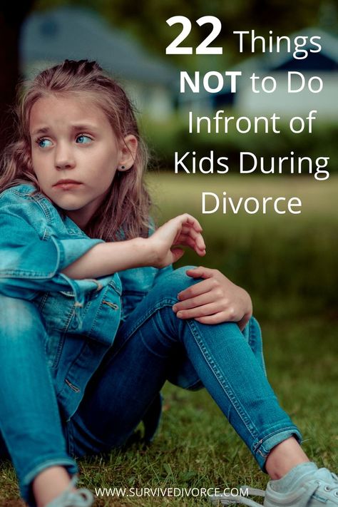 Divorce Advice Kids, Survive Divorce, Child Custody Battle, Dealing With Divorce, Divorce With Kids, Child Health, Divorce Advice, Divorce Process, Divorced Parents