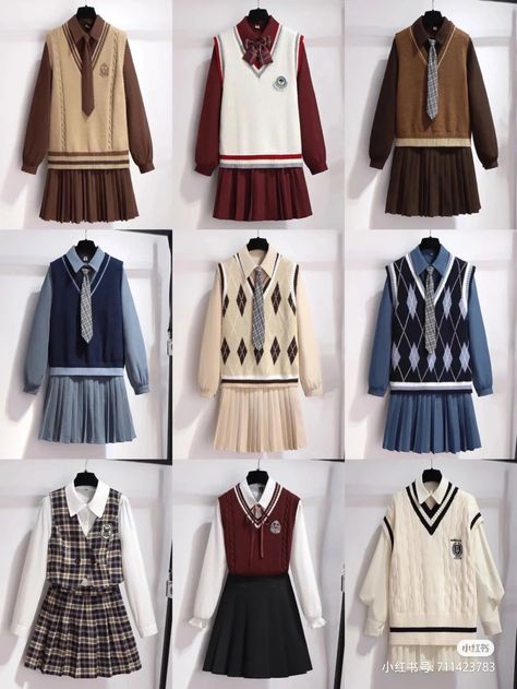 Fesyen Korea, School Uniform Fashion, Clothes Korean Style, Old Fashion Dresses, Kawaii Fashion Outfits, Uniform Fashion, Korean Girl Fashion, Simple Trendy Outfits, Kawaii Clothes