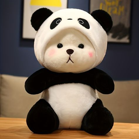 Faster shipping. Better service Kawaii, Panda Teddy, Panda Teddy Bear, Soft Stuffed Animals, Christmas Dolls, Special Girl, Doll Gift, Cute Plush, Animal Dolls