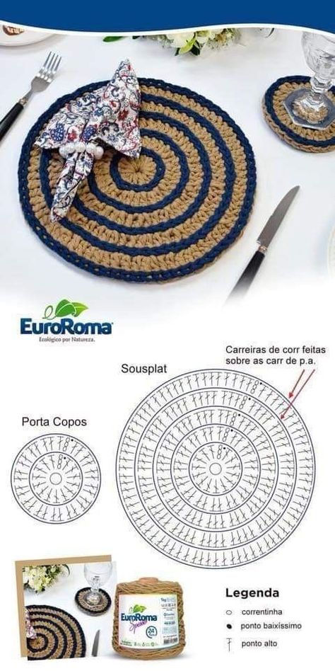 Free crochet coaster patterns pinterest ⋆ Crochet Kingdom Coaster Pattern, شال كروشيه, Crochet Placemats, Crochet Coaster Pattern, Crochet Mandala Pattern, Crochet Circles, Crochet Kitchen, Crochet Mandala, Crochet Free