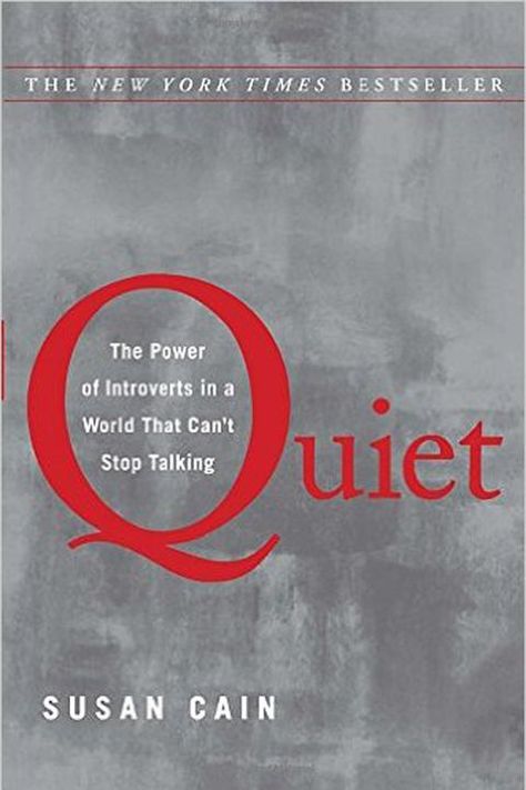 'Quiet' by Susan Cain Quiet The Power Of Introverts, Quiet Susan Cain, Power Of Introverts, The Power Of Introverts, Susan Cain, Extroverted Introvert, Life Changing Books, Stop Talking, What To Read
