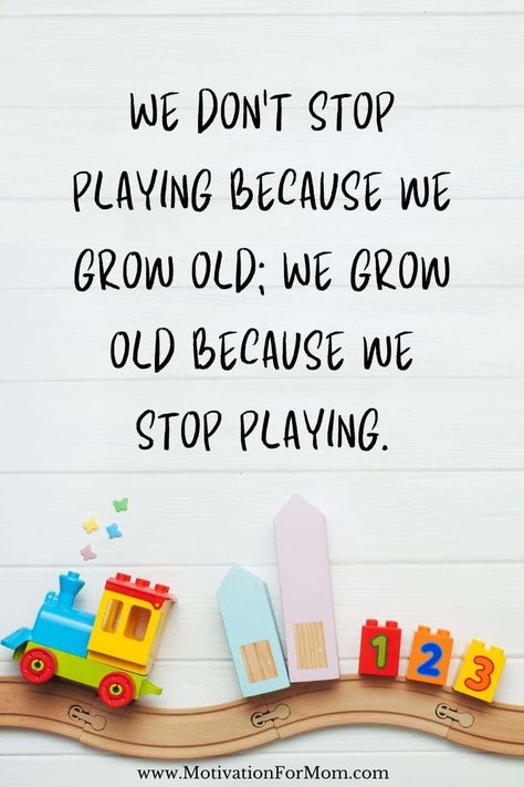 Learning Is Fun Quotes, Playing Quotes, Play Learn And Grow Together, Toy Quotes, Playful Quotes, Quotes About Kids, Storytelling Quotes, Class Auction Projects, Funy Quotes