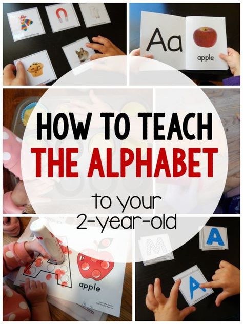 Alphabet Activities Toddler, Teach The Alphabet, The Measured Mom, Measured Mom, Toddler Homeschool, Toddler Education, Teaching Toddlers, Teaching Letters, Teaching The Alphabet