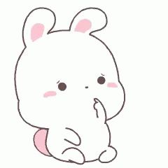 Bunny Cute Sticker - Bunny Cute Kawaii - Discover & Share GIFs Cute Cartoon Gif, Confused Cartoon, Gif Cute, Animated Emojis, Cartoon Gif, Cute Gifs, Lapin Art, Rabbit Gif, Cute Bunny Cartoon