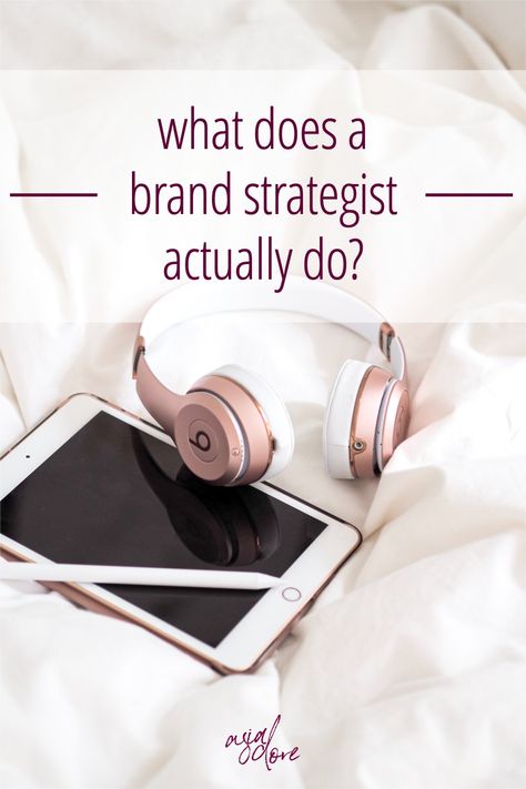 Your brand strategy is a guideline for how your business can most effectively show up in the world. This post walks you through exactly what a brand strategist does so you can make an empowered decision about whether hiring one is the right move in your business right now! The Right Move, Fresh Brand, Building A Personal Brand, What Makes You Unique, Branding Tips, Brand Strategist, Make Business, Ideal Client, Small Business Tips