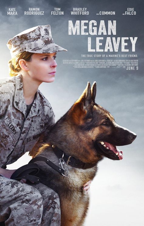 Megan Leavy Tom Felton, Megan Leavey, The Blues Brothers, Military Working Dogs, Dog Movies, Kate Mara, Bon Film, Movies Worth Watching, Movies 2017