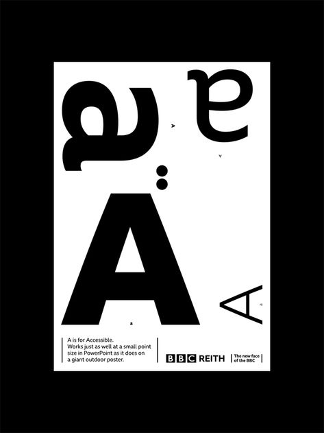 Spin releases animated poster campaign for BBC Reith typeface