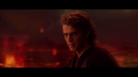 Star Wars: Revenge of the Sith - Anakin Skywalker on Mustafar Anikan Skywalker, Anakin Vader, Anakin And Padme, Star Wars Anakin, Star Wars 2, The Phantom Menace, Jedi Knight, Hayden Christensen, Star Wars Wallpaper