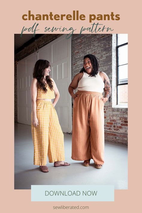 #sewingpatterns,#sewing,#diy,#crafts,#handmade,#fabric,#fashion,#sewingproject,#sewinglove,#sewingaddict Couture, Diy Wide Leg Pants Pattern, Easy Sew Pants, Pull On Pants Pattern, Women’s Pants Sewing Pattern, Plus Size Pants Sewing Pattern, Diy Sewing Pants, Wide Leg Shorts Pattern, Baggy Pants Sewing Pattern