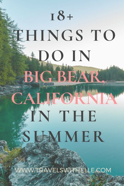 Los Angeles, Things To Do In Big Bear California, Pch Roadtrip, Big Bear Trip, Big Bear Lake California, Big Bear California, California Life, Nevada Travel, California Summer