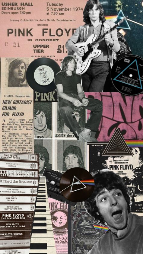 Pink Floyd #pinkfloyd Pink Floyd Lockscreen, The Wall Pink Floyd Art, Pink Floyd Aesthetic, Pink Floyd Wallpaper Iphone, Music Aesthetic Vintage, Pink Floyed, Music Band Poster, The Wall Album, Pink Floyd Wallpaper