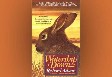 Watership Down by Richard Adams Fantasy Books, Watership Down Book, Watership Down, Up Book, The Twilight Saga, I Love Books, Book Authors, Great Books, Love Book