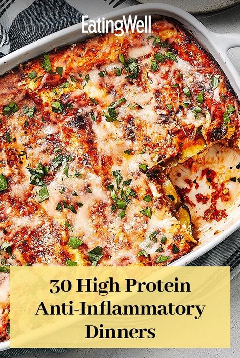 Meat Free Lunch Ideas, 30 Minute Vegetarian Meals, Fall Vegetarian Recipes, Protein Dinner Recipes, Inflammation Diet Recipes, Meatless Mains, Mediterranean Diet Recipes Dinners, Eating Well Recipes, Protein Dinner