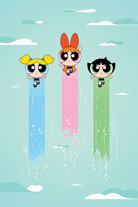 Prepare for some sugar, some spice, and everything nice: Blossom, Bubbles, and Buttercup are coming back to the small screen.  As previously announced, The Powerpuff Girls, which first ran on Cartoon Network from 1998–2005, is getting a reboot on the network this spring. While the girls will be voiced by new cast members, the show will still follow the three as they juggle between going to school and saving the world, all before bedtime. Powerpuff Kızları, Lukisan Lanskap, Powerpuff Girls Wallpaper, Girl Iphone Wallpaper, Prințese Disney, The Powerpuff Girls, Kraf Diy, The Powerpuff, Powerpuff Girl