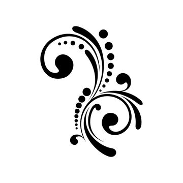 ornament,dots,ornate,foliage,black,antique,isolated,decoration,vector,ornamental,victorian,retro,and,with,blossom,curly,element,design,calligraphic,floral,elegance,swirls,calligraphy,illustration,silhouette,flourish,swirl,tattoo,flora,embellishment,vintage,motif,leaf,outline Floral Swirl Tattoo, Swirl Svg Free, Swirl Tattoo Designs Spirals, Flourish Svg Free, Swrill Design, Tattoo Swirls, Filigree Outline, Swirl Design Pattern, Viking Rune Tattoo