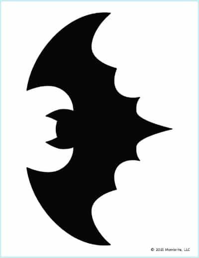 Printable Bats Halloween, Free Halloween Silhouettes Templates, Bat Free Printable, Bat Images Free Printable, Bat Stencil Free Printable, Bat Shape Template, Free Printable Bat Template, Bat Printables Free, Bat Pattern Templates Free Printable