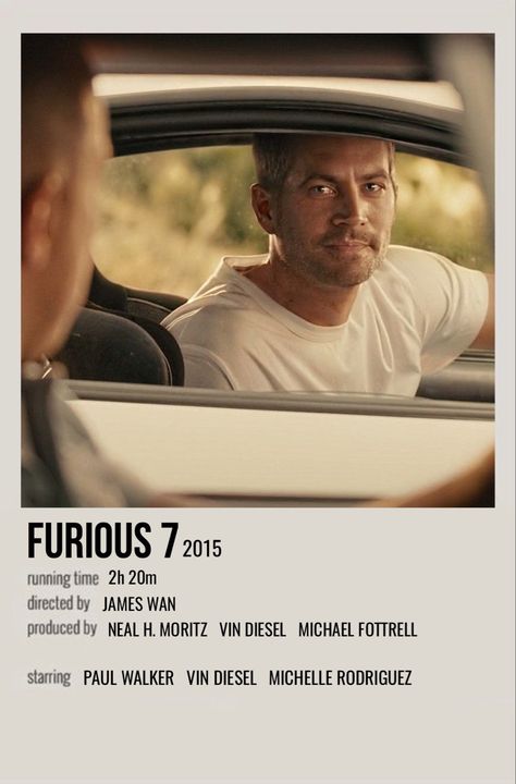 Fast And Furious 7 Poster, Fast And Furious Minimalist Poster, Movie Title Poster, Fast And Furious Polaroid, Fast And Furious Polaroid Poster, Furious 7 Wallpapers, Furious 7 Poster, Fast And Furious Posters, Fast And Furious Movie Poster