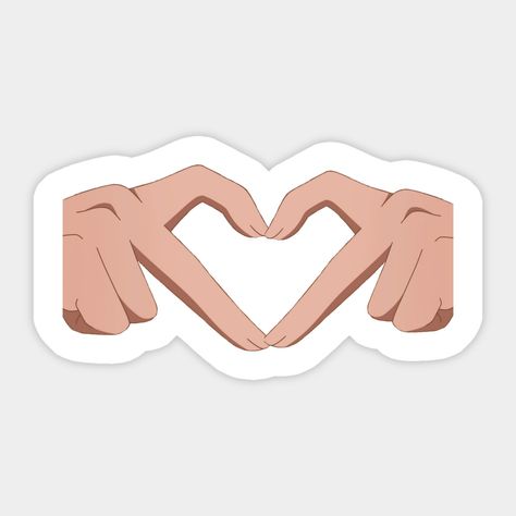 New Sticker Design, Love Journal Stickers, Cute Sticker Designs, Love Sign Hand, Stickers Cute Aesthetic, Love Hand Sign, Women Stickers, Stickers For Boys, Stickers For Men