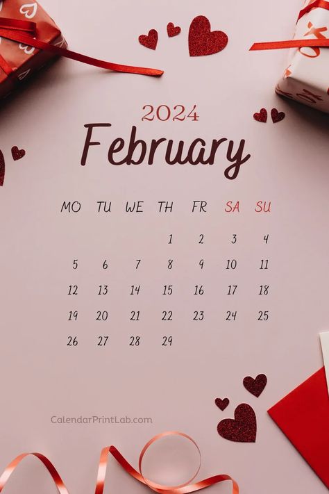 iPhone February 2024 Love Calendar Wallpaper 12 February Birthday, Calender February 2024, Valentines Calendar 2024, Calender 2024 February, February Month Calendar 2024, February 2024 Calendar Wallpaper Aesthetic, Calendar Wallpaper 2024, Feb 2024 Calendar, February 2024 Wallpaper