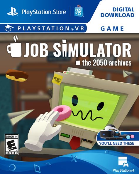 Video Game, Virtual Reality, Playstation, Job Simulator, Images Wallpaper, Playstation 4, The Game, Trailer, Video Games