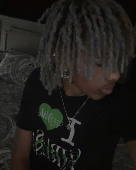 Grey Locs Men, Dreadheads Blonde, Earthy Dreadheads, Cute Boys Dreads, Cute Dreadheads 13, Dread Heads 13, Male Dreadlock Hairstyles, Dread Head Pfp, Dread Head Boys