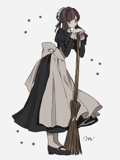 #wattpad #fanfiction You couldn't describe your love for herbs. However, that spoiled kid that you've been knowing for years suddenly grow attached to veggies but she lack with some basics so you offered your help. Both herbs and veggies are flora. That was the similarity that they can see in you and her. [ my next lif... Maid Outfit Anime, Cosplay Maid, Anime Maid, Maid Outfit, Dessin Adorable, Drawing Clothes, 영감을 주는 캐릭터, Anime Poses Reference, Chica Anime Manga