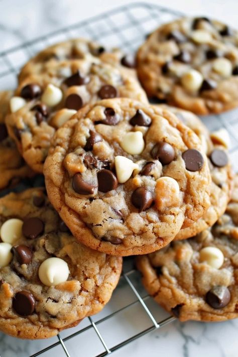 Marry Me Cookies (Easy Recipe) - Insanely Good Merry Me Cookies, Marry Me Cookies, Cookies For Wedding, Cookies Easy Recipe, Slice Recipes, Crumble Cookies, Toffee Chips, Confort Food, Biscuit Recipes