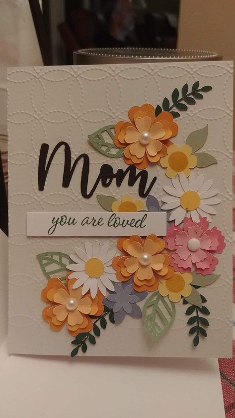 Creative Birthday Cards For Mom Paper Crafts, Handmade Card Making Ideas, Birthday Card Easy, Handmade Teachers Day Cards, Mother's Day Cards Handmade Simple, Handmade Greeting Card Designs, Happy Birthday Cards Handmade, Teachers Day Card, Creative Birthday Cards