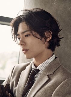 Mens Hairstyles Medium, Asian Men Hairstyle, Photographie Portrait Inspiration, Medium Length Hair Men, Medium Long Hair, Slicked Back Hair, 짧은 머리, Asian Hair, Hair Reference